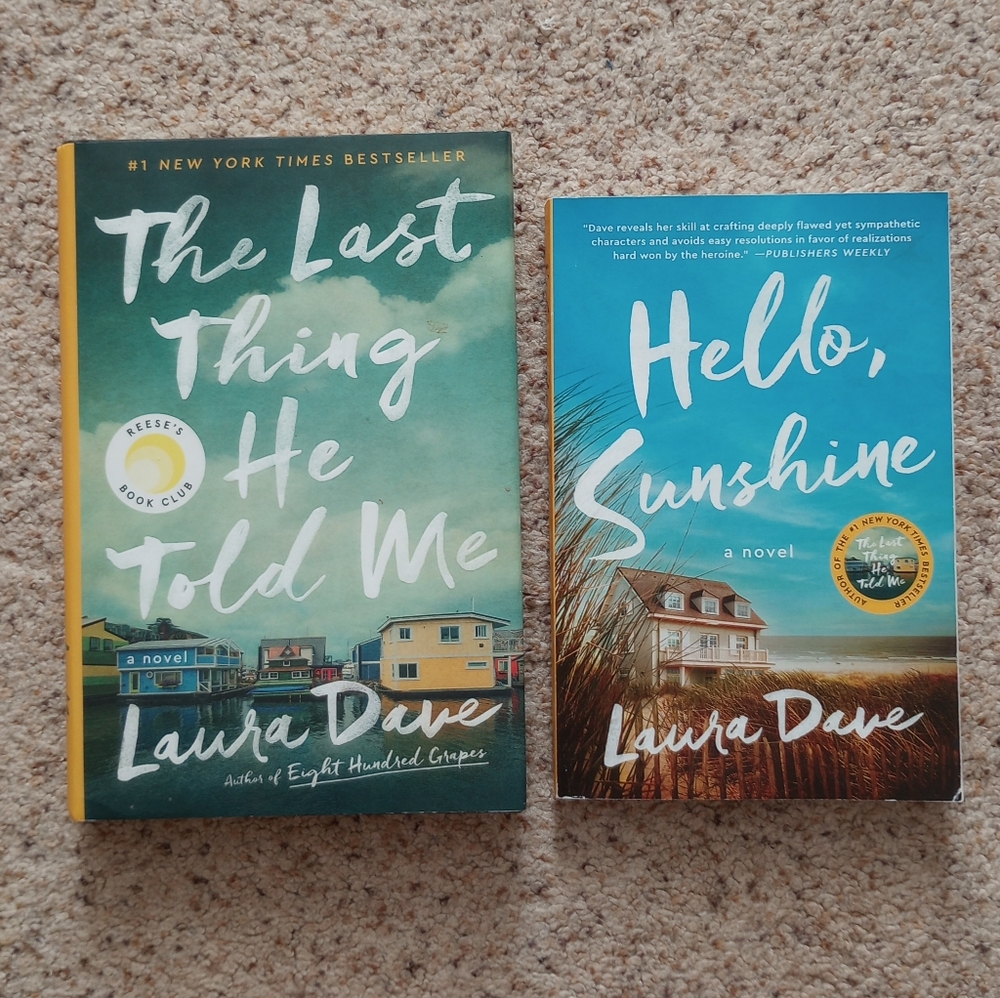 The Last Thing He Told Me & Hello, Sunshine Books By Laura Dave